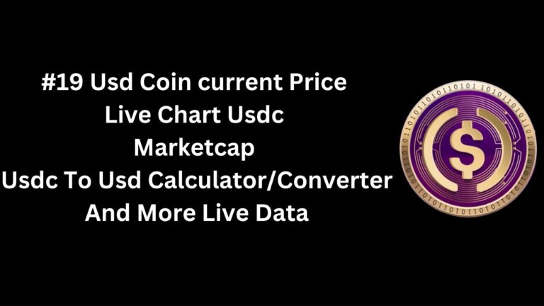 #19 Usd Coin current Price, Live Chart Usdc, Marketcap, Usdc To Usd Calculator/Converter And More Live Data - 1