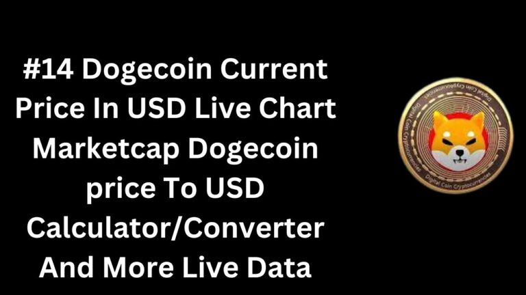 #14 Dogecoin Current Price In USD Live Chart Marketcap Dogecoin price To USD CalculatorConverter And More Live Data