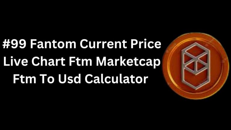 #99 Fantom Current Price Live Chart Ftm Marketcap Ftm To Usd Calculator