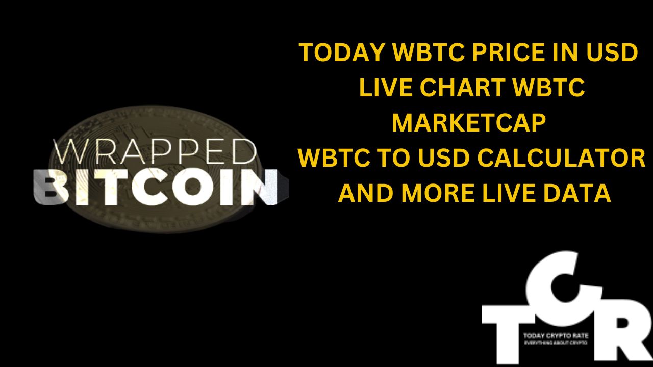 TODAY WRAPPED BITCOIN PRICE IN USD, LIVE CHART WBTC, MARKETCAP, WBTC TO USD CALCULATORCONVERTER AND MORE LIVE DATA