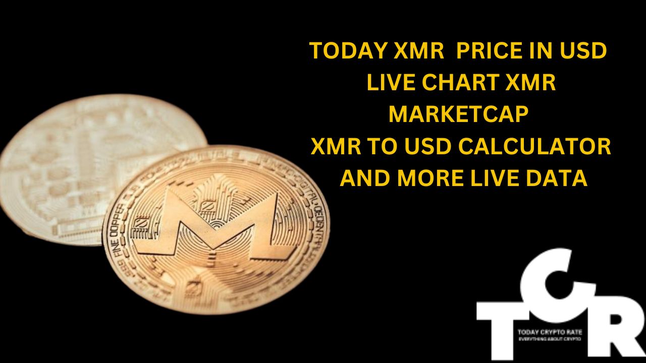 TODAY XMR PRICE IN USD, LIVE CHART XMR, MARKETCAP, XMR TO USD CALCULATORCONVERTER AND MORE LIVE DATA