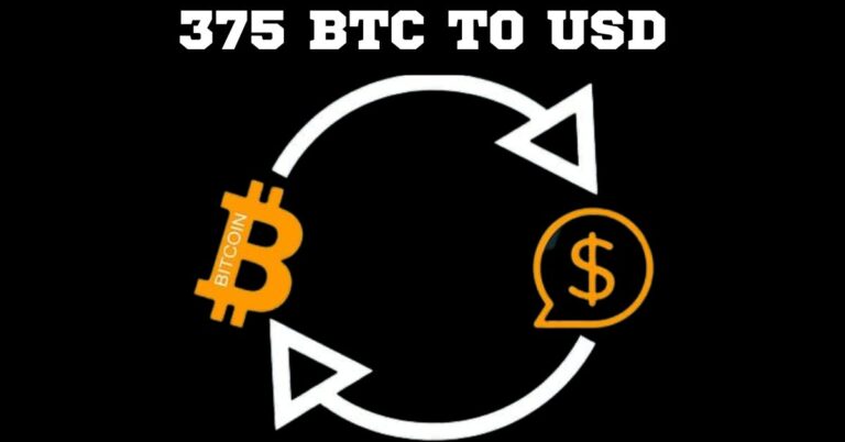 375 BTC To USD